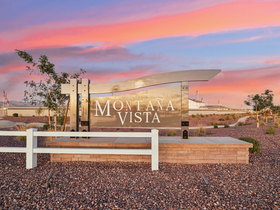 Montana Vista Community Photo of park, benches, trails, outdoor grills, cornhole lawn, and ramada with picnic tables. New Homes for Sale in South Buckeye AZ by Century Communities.