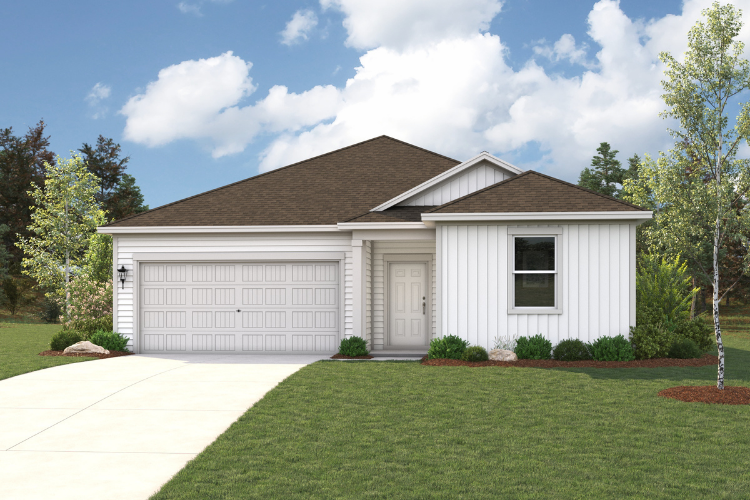 Erie plan, elevation A