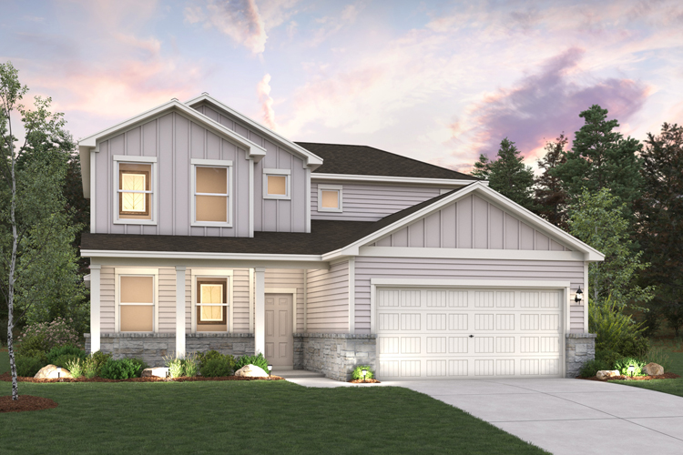 lassen plan, elevation b