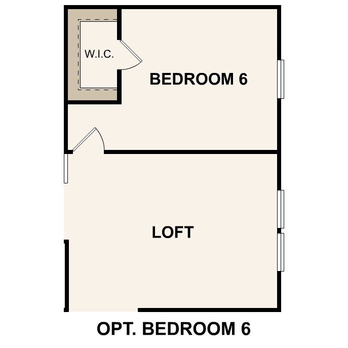 Trinity ll, second floor options