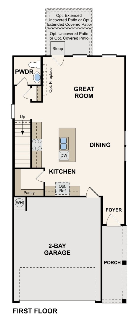 First Floor Lilac Floor Plan